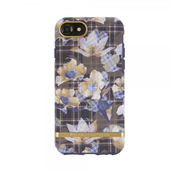 Richmond & Finch iPhone 6/6S/7/8/SE Cover Floral Checked