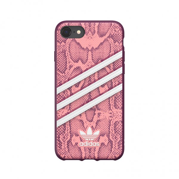 Adidas iPhone 6/6S/7/8/SE Cover Støbt Etui PU Power Pink