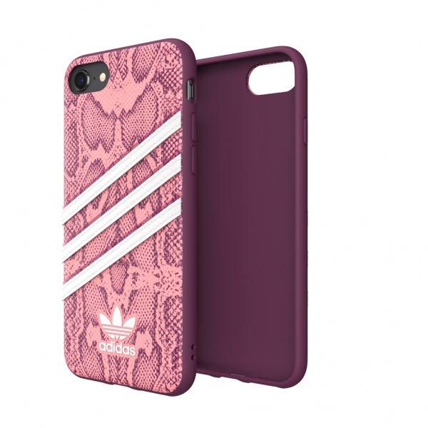 Adidas iPhone 6/6S/7/8/SE Cover Støbt Etui PU Power Pink