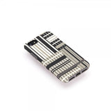 Richmond & Finch iPhone 6/6S/7/8/SE Cover Platinum Stripes