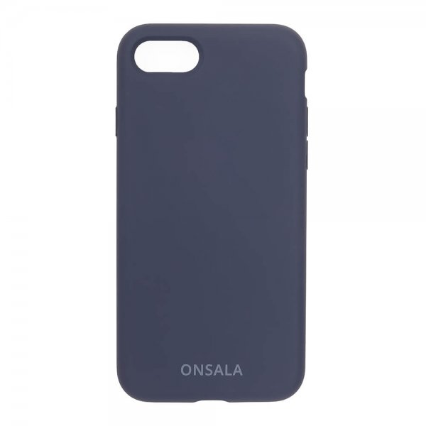 Onsala iPhone 6/6S/7/8/SE Cover Silikone Koboltblå
