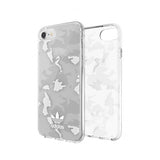 Adidas iPhone 6/6S/7/8/SE Cover Snap Case Camo Clear AOP