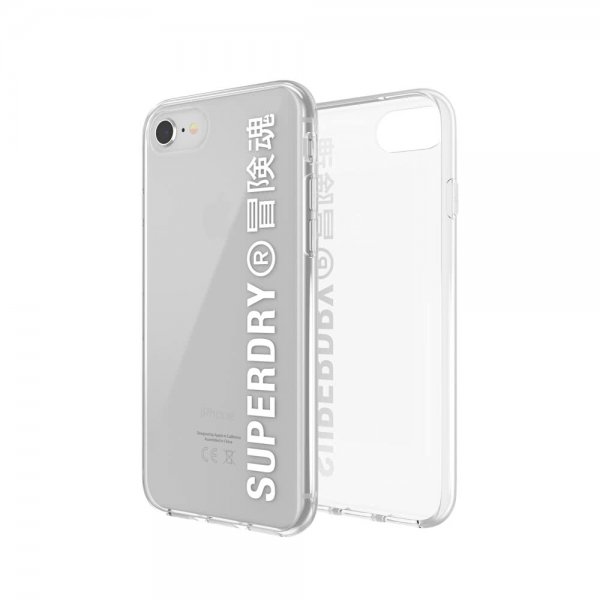 Superdry iPhone 6/6S/7/8/SE Cover Snap Case Clear