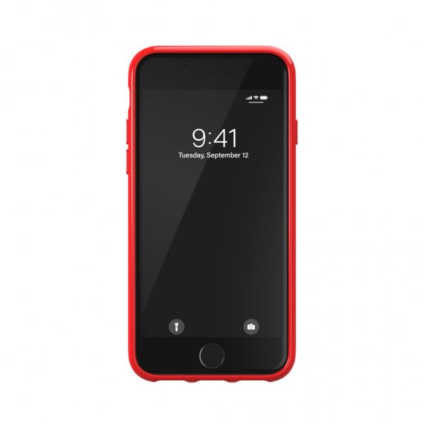 Adidas iPhone 6/6S/7/8/SE Cover Snap Case Trefoil Rød