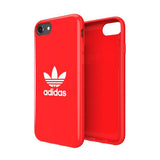 Adidas iPhone 6/6S/7/8/SE Cover Snap Case Trefoil Rød