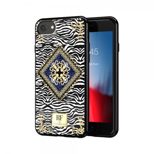 Richmond & Finch iPhone 6/6S/7/8/SE Cover Zebra Chain