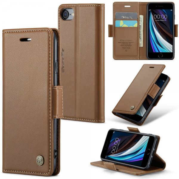 CaseMe iPhone 6/6S/7/8/SE Cover 023 Series Brun