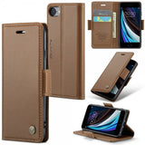 CaseMe iPhone 6/6S/7/8/SE Cover 023 Series Brun