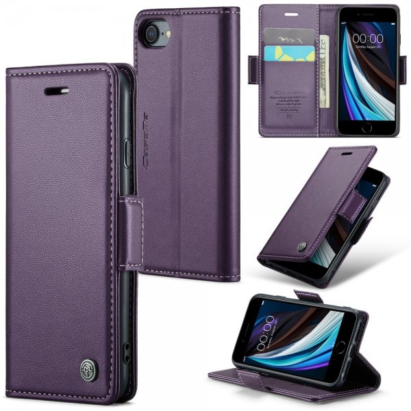 CaseMe iPhone 6/6S/7/8/SE Cover 023 Series Lilla