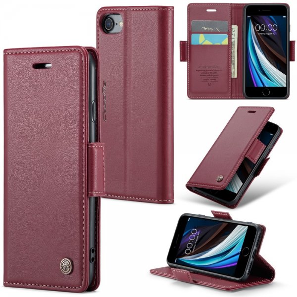 CaseMe iPhone 6/6S/7/8/SE Cover 023 Series Rød