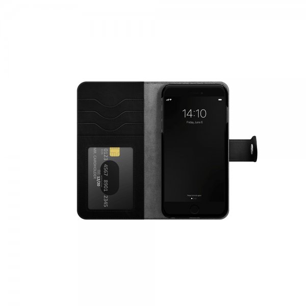 Ideal of Sweden iPhone 6/6S/7/8/SE Cover Magnet Wallet+ Sort