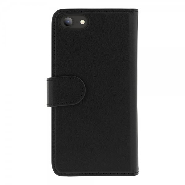 Deltaco iPhone 6/6S/7/8/SE Cover Magnetisk Aftageligt Cover Sort