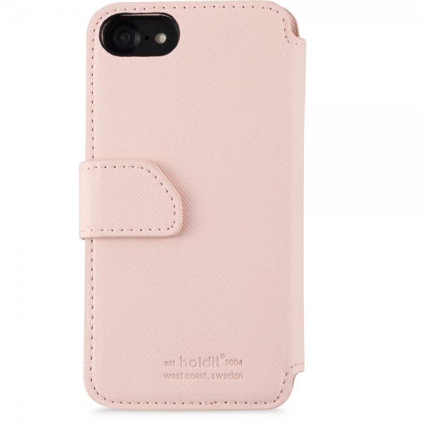 holdit iPhone 6/6S/7/8/SE Cover Stockholm Aftagelig Skal Rosa