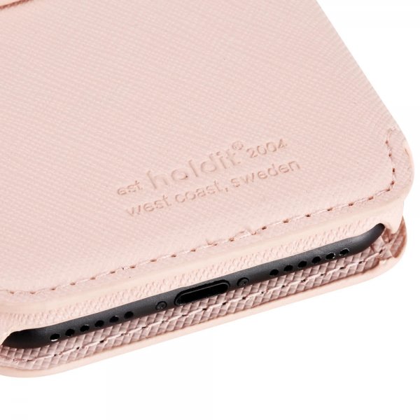 holdit iPhone 6/6S/7/8/SE Cover Stockholm Aftagelig Skal Rosa