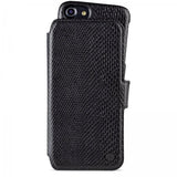 holdit iPhone 6/6S/7/8/SE Cover Wallet Case Magnet Serpent Black