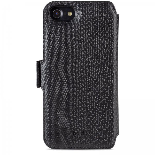 holdit iPhone 6/6S/7/8/SE Cover Wallet Case Magnet Serpent Black