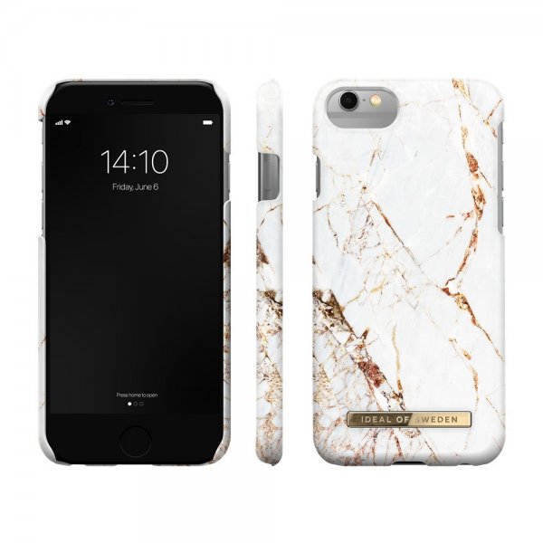 Ideal of Sweden iPhone 6/6S/7/8/SE Cover Fashion Case Carrara Gold