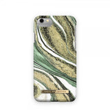 Ideal of Sweden iPhone 6/6S/7/8/SE Cover Fashion Case Cosmic Green Swirl