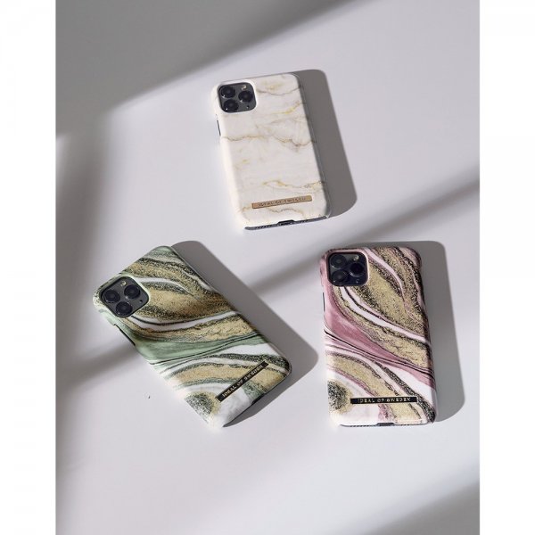 Ideal of Sweden iPhone 6/6S/7/8/SE Cover Fashion Case Cosmic Green Swirl