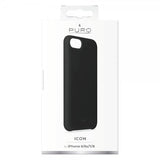 Puro iPhone 6/6S/7/8/SE Skal Icon Sort