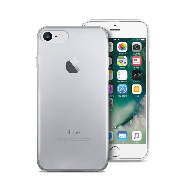 Puro iPhone 6/6S/7/8/SE Cover Nude Transparent