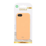 Onsala iPhone 6/6S/7/8/SE Cover Silikonefølelse Apricot