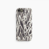 agood company iPhone 6/6S/7/8/SE Cover Plantebaseret Graffiti Heart Black White