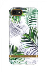 Richmond & Finch iPhone 6/6S/7/8/SE Cover White Marble Tropics