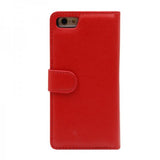 iPhone 6/6S Etui Magnetisk Aftageligt Cover Rød