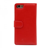 iPhone 6/6S Etui Magnetisk Aftageligt Cover Rød