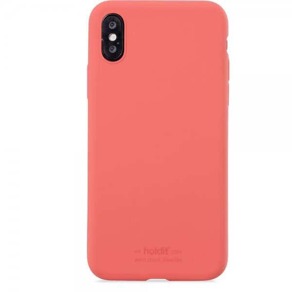 holdit iPhone X/Xs Cover Silikone Koral