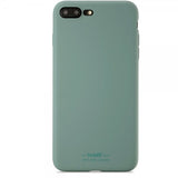 holdit iPhone 7 Plus/iPhone 8 Plus Silikone Cover Mos Grøn
