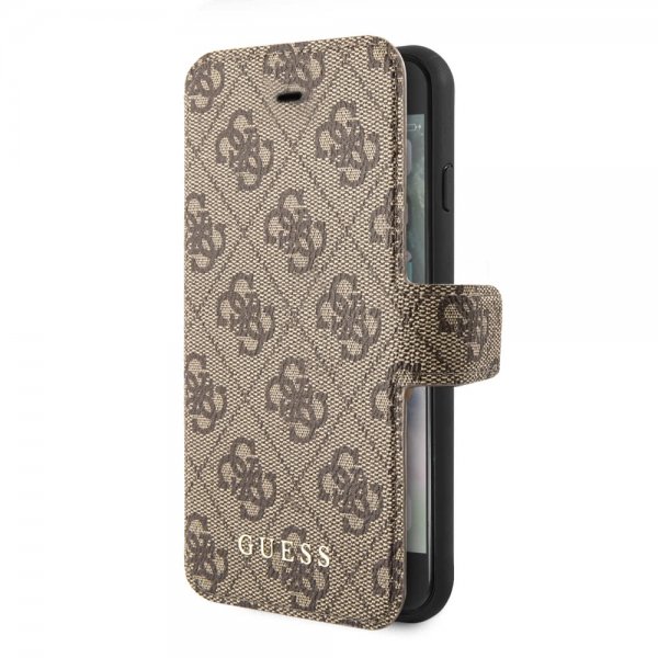 Guess iPhone 7/8/SE Cover Monogram Brun