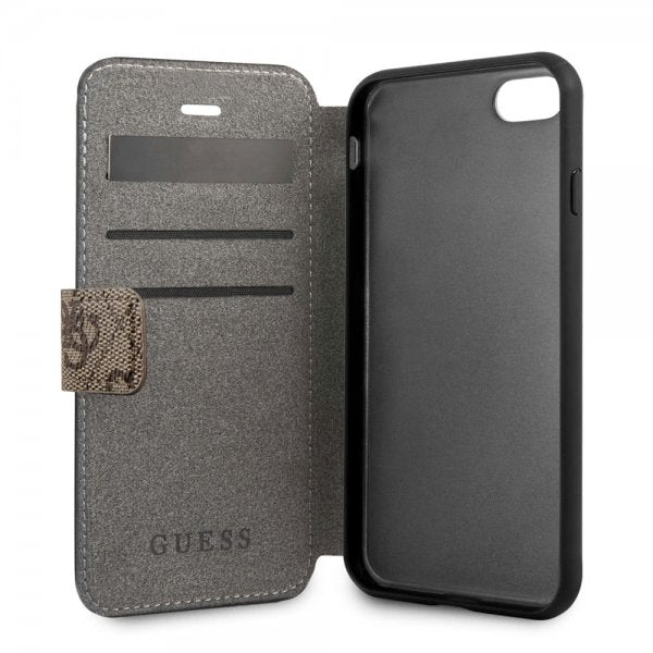 Guess iPhone 7/8/SE Cover Monogram Brun