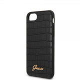 Guess iPhone 7/8/SE Cover Croco Sort