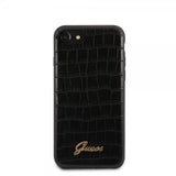 Guess iPhone 7/8/SE Cover Croco Sort