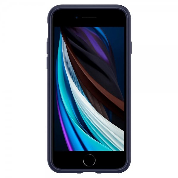 Spigen iPhone 7/8/SE Cover Liquid Air Midnight Blue