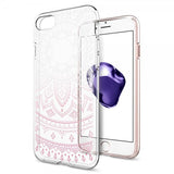 Spigen iPhone 7/8/SE Cover Liquid Crystal Shine Pink