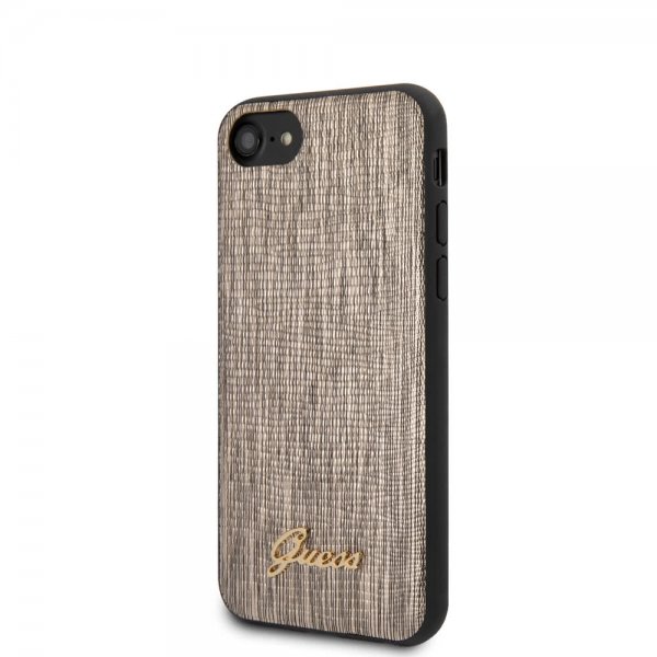 Guess iPhone 7/8/SE Cover Lizard Guld