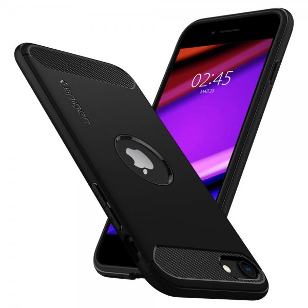 Spigen iPhone 7/8/SE Cover Rugged Armor Mat Sort