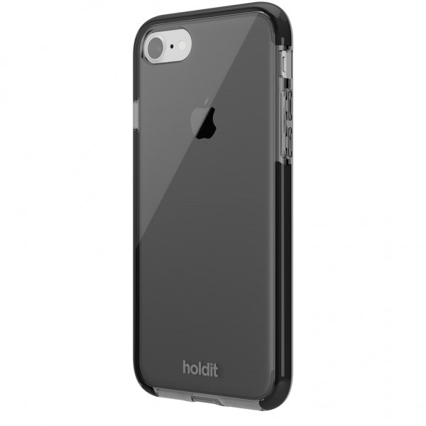 holdit iPhone 7/8/SE Cover Seethru Sort