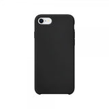 Xqisit iPhone 7/8/SE Cover Silikone Etui Sort