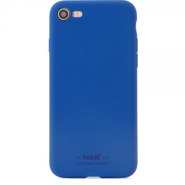 holdit iPhone 7/8/SE Cover Silikone Royal Blue
