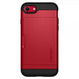 Spigen iPhone 7/8/SE Cover Slim Armor CS Rød