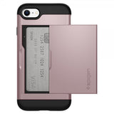 Spigen iPhone 7/8/SE Cover Slim Armor CS Rosaguld