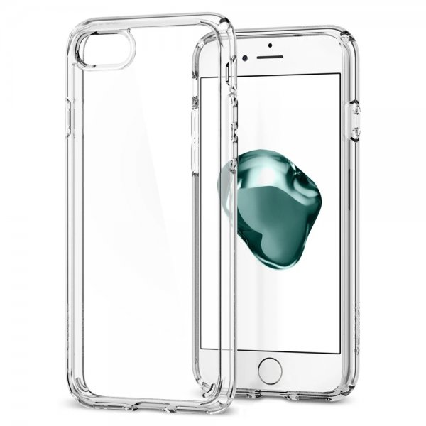 Spigen iPhone 7/8/SE Cover Ultra Hybrid Crystal Clear