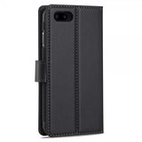 Lc.Imeeke iPhone 7/8/SE Cover med Aftageligt Cover L2 Series MagSafe Sort
