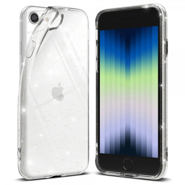 Ringke iPhone 7/8/SE Cover Air Glitter Clear