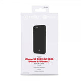 Celly iPhone 7/8/SE Cover CROMO Sort