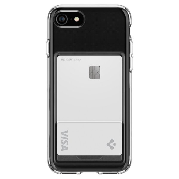 Spigen iPhone 7/8/SE Cover Crystal Slot Crystal Clear